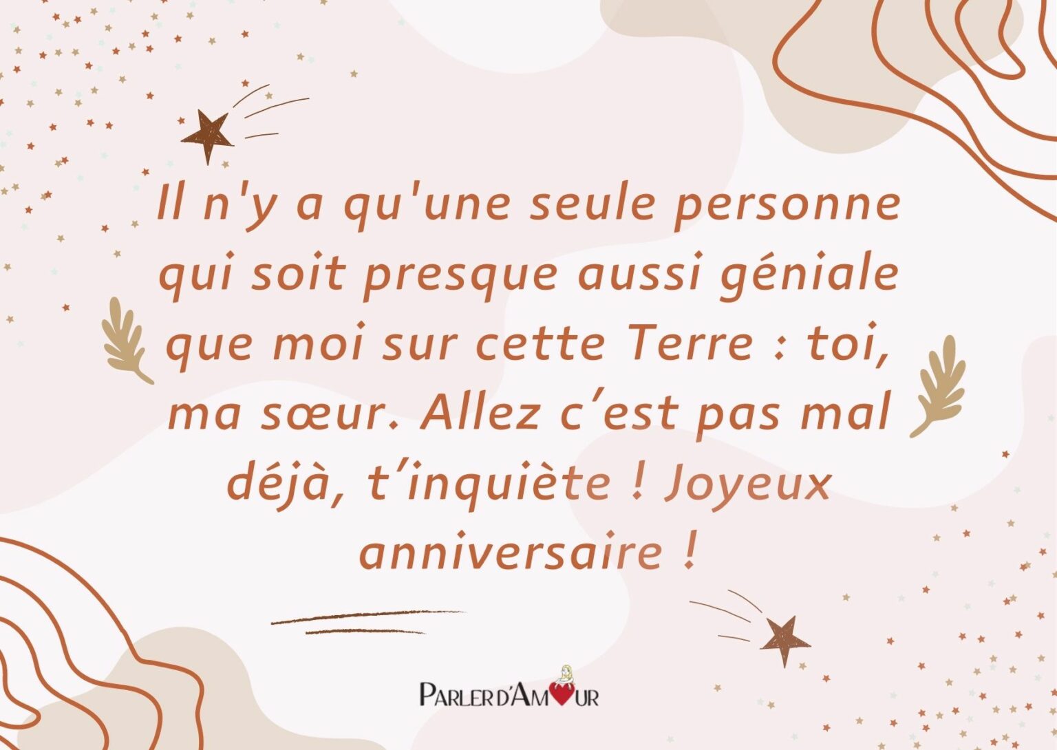 Joyeux anniversaire ma sœur 50 messages pour sa sœur adorée