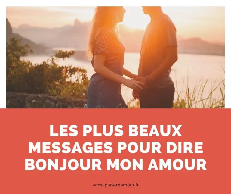 SMS Bonjour Mon Amour | Parler D'Amour