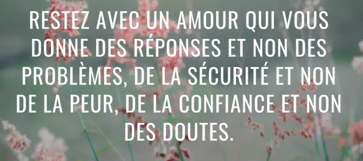 Citation Sur La Confiance En Amour