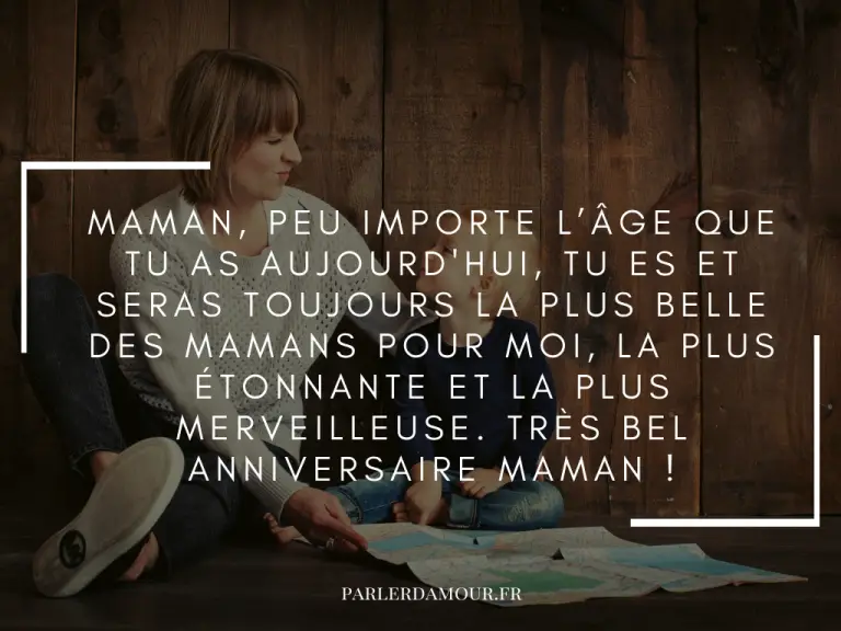 Joyeux anniversaire maman : 30 messages touchants - Parler d'Amour