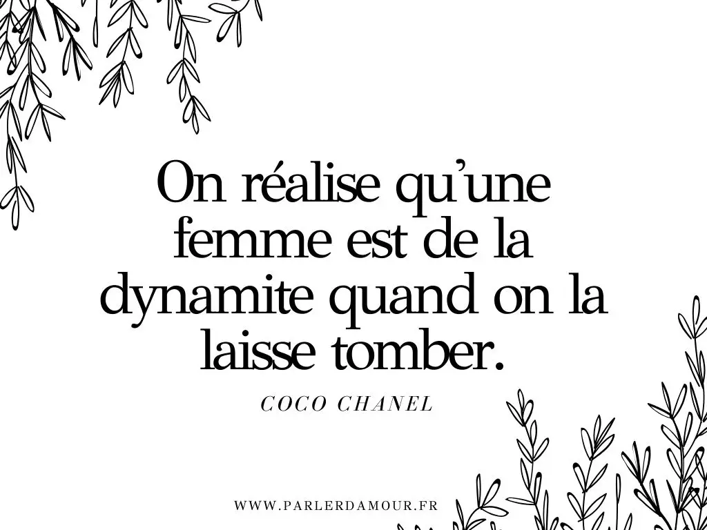 Citations Coco Chanel 50 Citations Inspirantes Parler D Amour