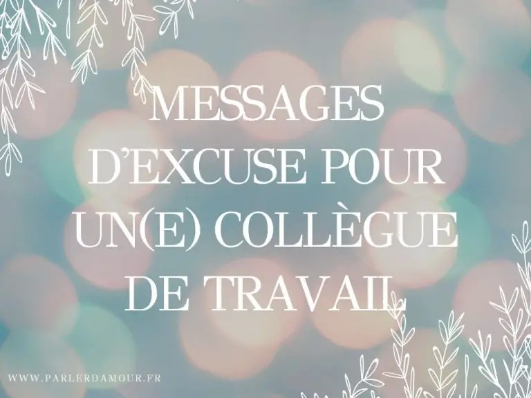 Message D'excuse Pour Se Faire Pardonner : 50 Messages Puissants