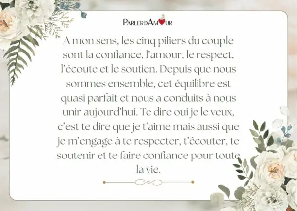 Les Plus Beaux Textes D Amour Pour Un Mariage